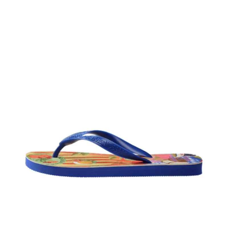 FARM RIO x Havaianas Rubber Sole Quick Dry Flip Flops Women's Blue-0