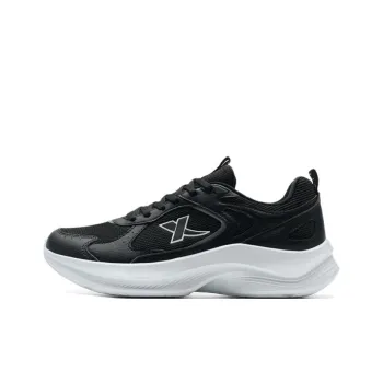 XTEP Breathable And Wear resistant Low Top Casual Running Shoes Women's Black