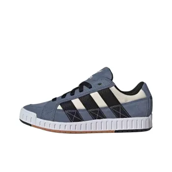Adidas Originals LWST Anti Slip Wear Resistant Low Top Skateboard Shoes Unisex Blue Black White