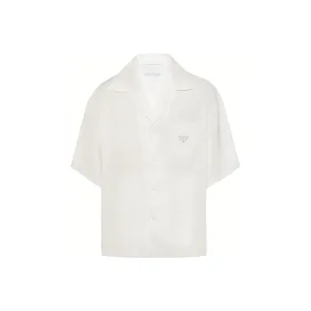 PRADA Short Sleeved Recycled nylon Shirt