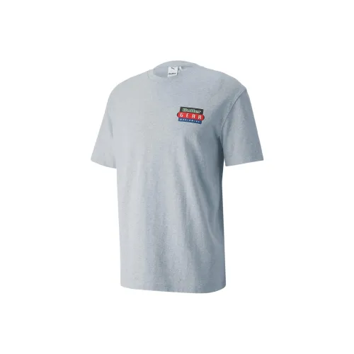 PUMA Butter Goods Co brand T Shirt Men's Gray