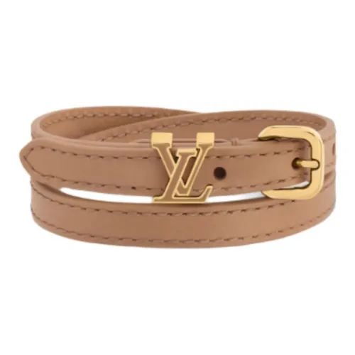 LOUIS VUITTON Enamel Wristbands Women's Brown