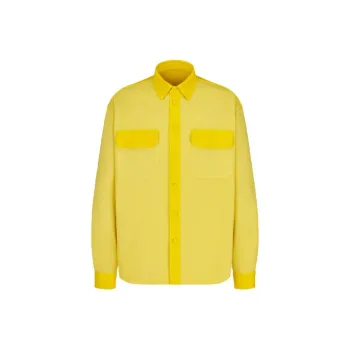 DIOR Quarterly New Products Shirts Men Yellow
