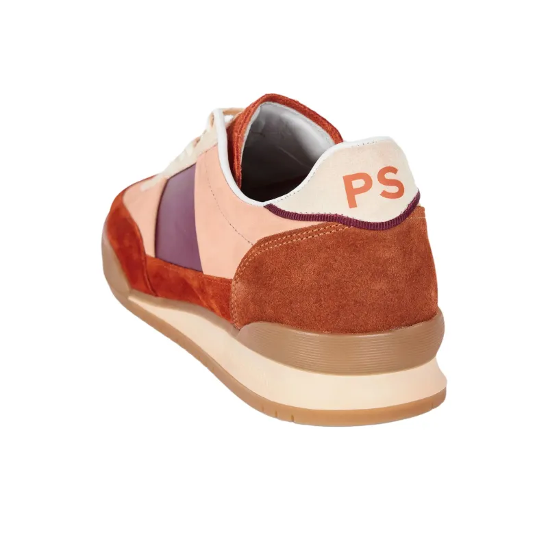 Paul Smith Dover Low Top Casual Shoes Women's Beige Red-3