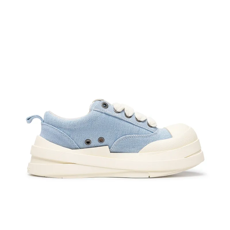 Bipunchik Low Top Casual Shoes Unisex Sky Blue-2