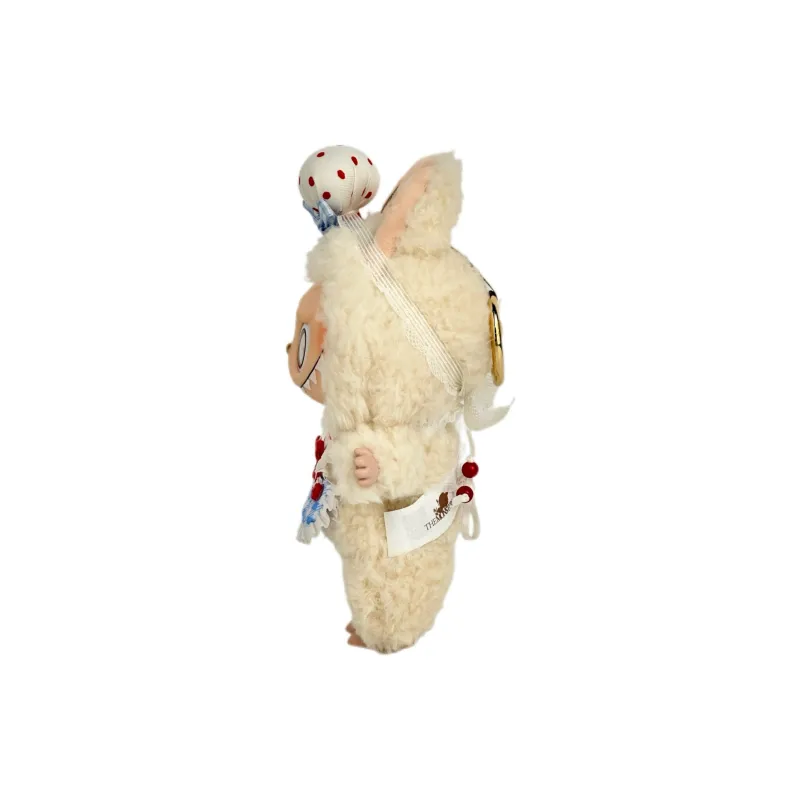[Modified Doll] POP MART Labubu THE MONSTERS Heartbeat Macaron Collection, Little Chef, Cute Hang Tag Box 17cm-1