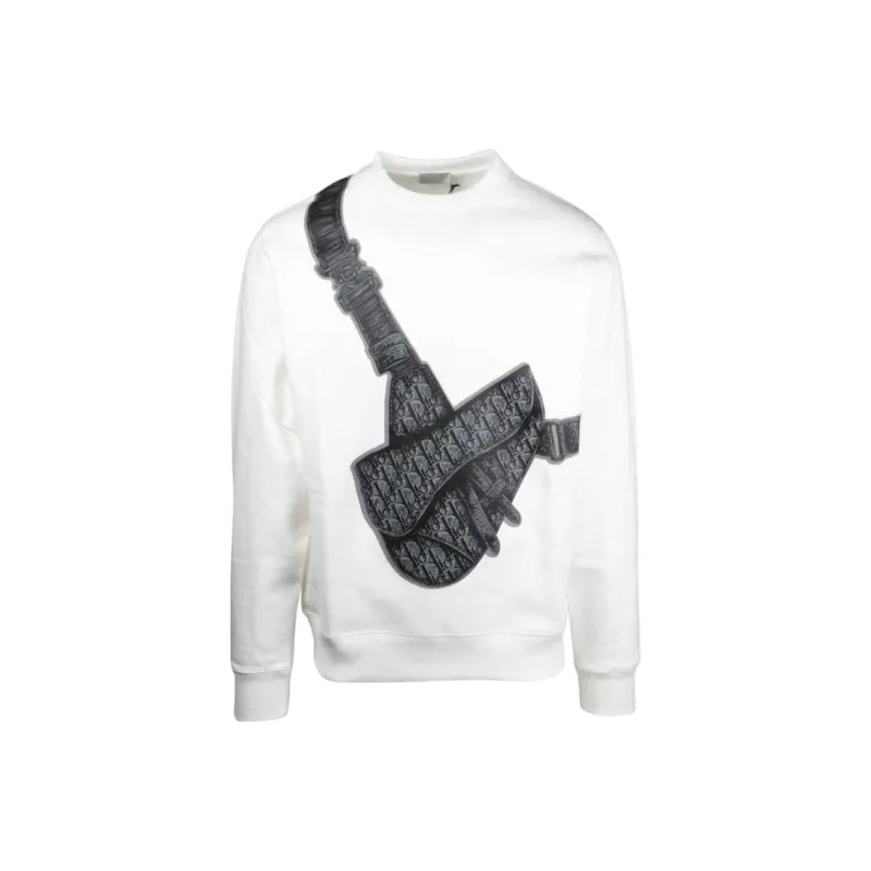 DIOR Sweatshirts Unisex White-0
