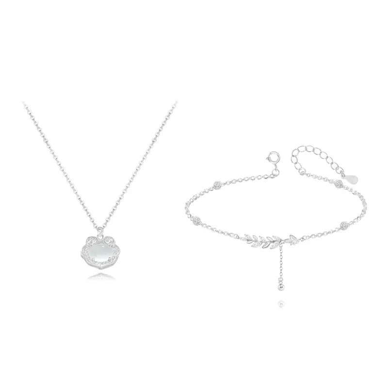 FANFRI 999 Fine Silver Necklaces Women's-11