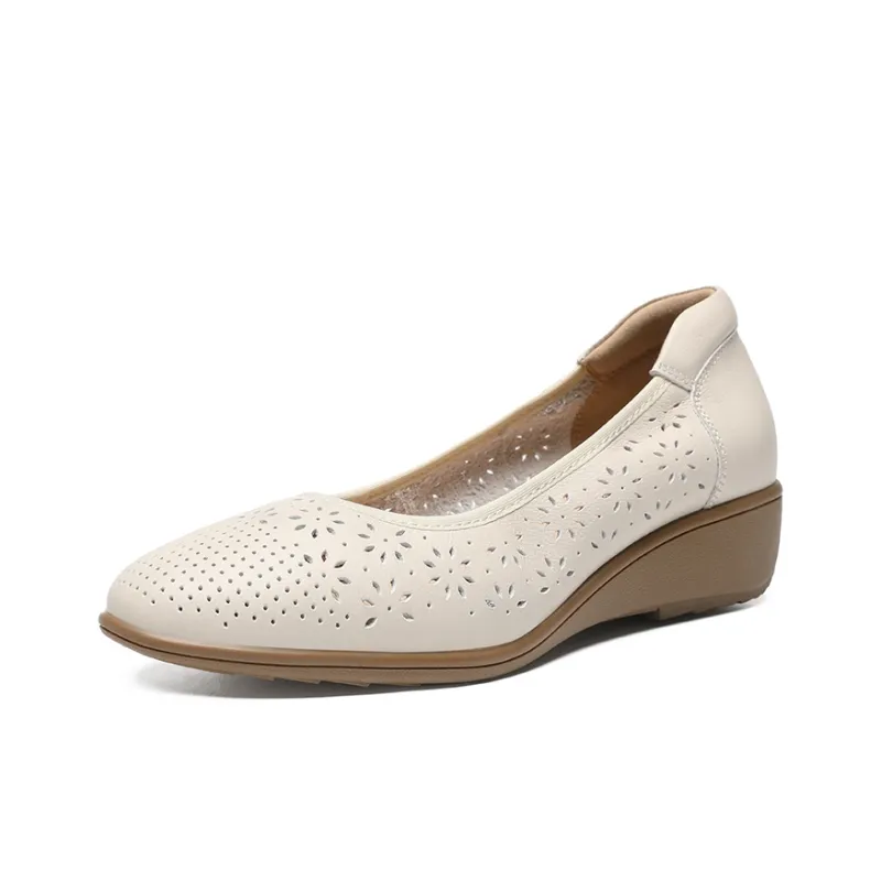ZHR High Heels Women's Beige/Black-1