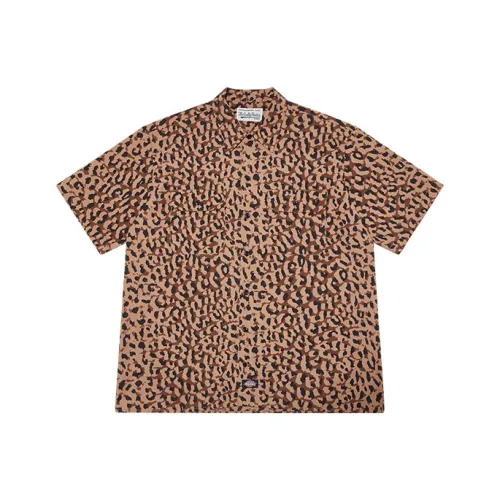 Wacko Maria X Dickies Shirts Unisex Leopard Print