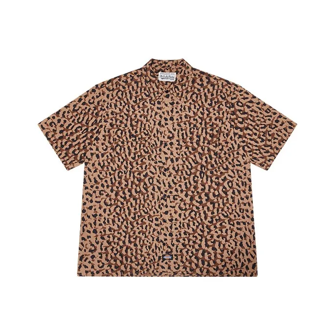 Wacko Maria X Dickies Shirts Unisex Leopard Print-0