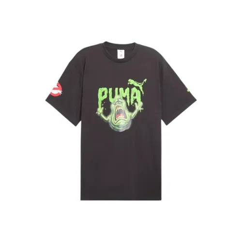 PUMA x GHOSTBUSTERS FW24 Slimer T-Shirt Men's Black