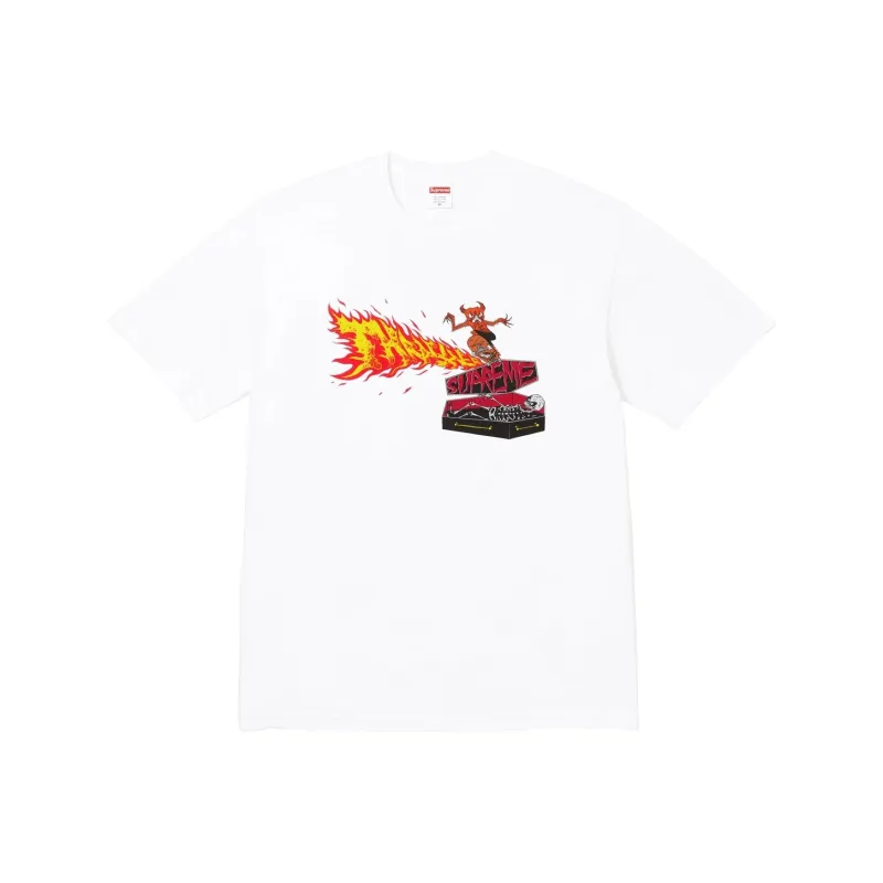 Supreme Thrasher Back Tail Tee-6