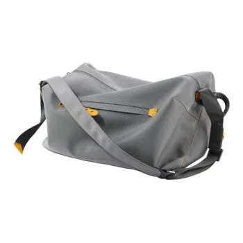 VIHUS Oxford Shoulder Bag, Crossbody Bag, Gym Bag Men's Glacier Gray/Black