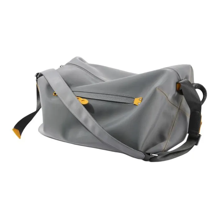 VIHUS Oxford Shoulder Bag, Crossbody Bag, Gym Bag Men's Glacier Gray/Black-0