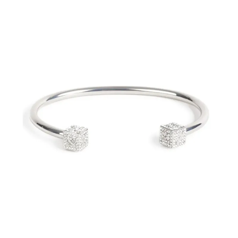 OFF WHITE Cubic detail Open cuff Bracelet-0