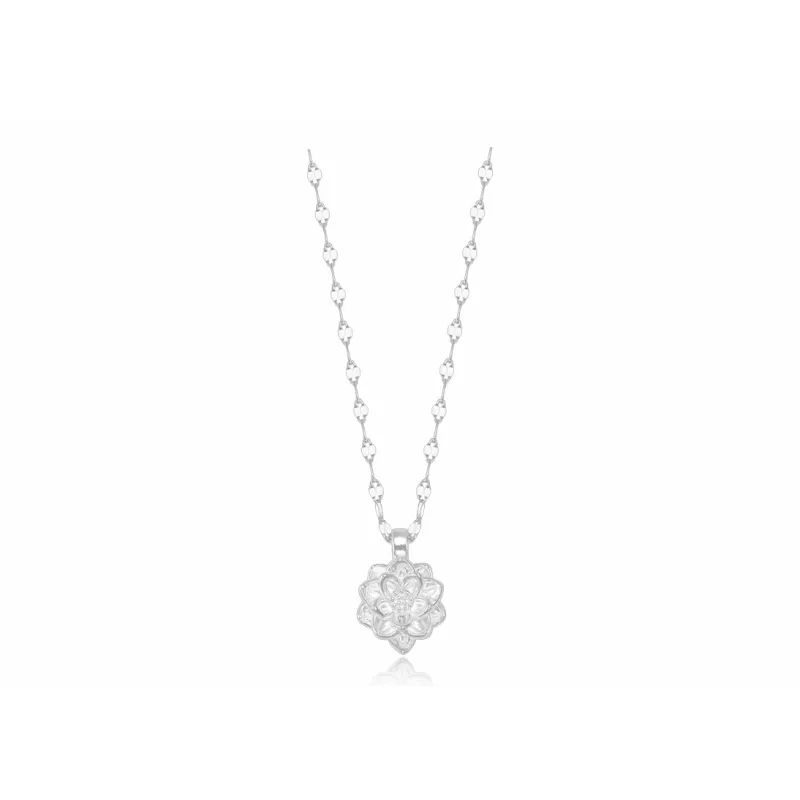 CHINA GOLD 999 Fine Silver Necklaces Women's-4