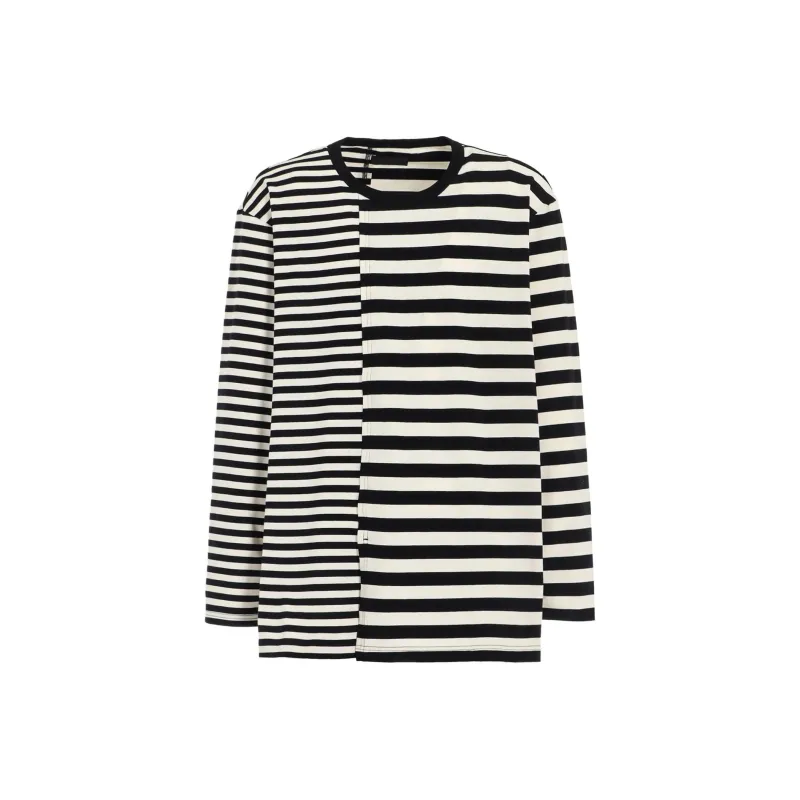 Yohji Yamamoto FW24 T-Shirt Unisex Black Beige-0