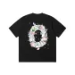 Black Plants Floral O Letter