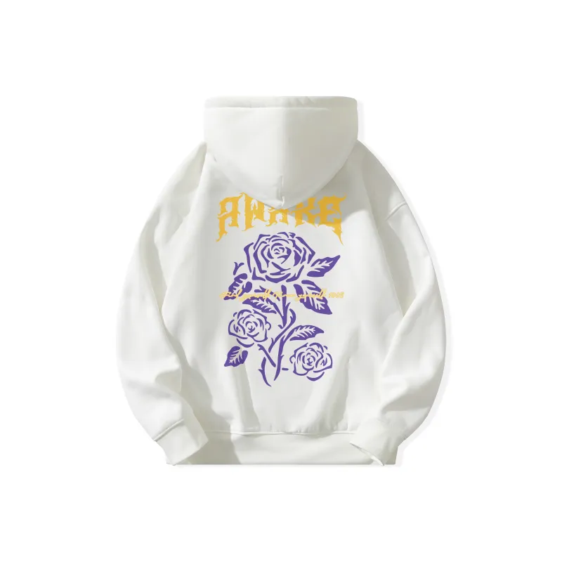 ACHS AWAKE Rose Printed Unisex Sweatshirt-0