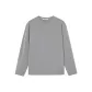 GRAY/Heather Gray, Crew Neck