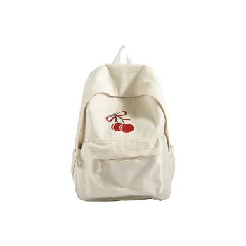 Single Warehouse Fabric Backpack Regular Women's White/Black/Red/Yellow/Blue