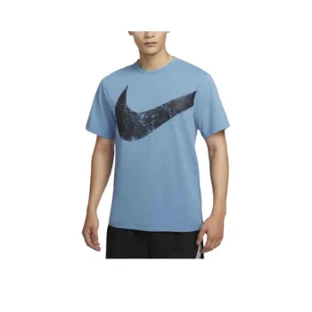 Nike DRI FIT UVHYVERSE T Shirt Men's Aegean Storm Blue