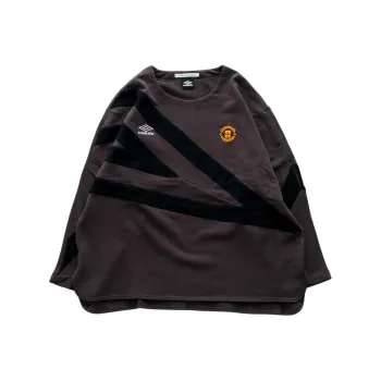 Umbro x UMBRO Umphrey Bro CN SS24 Children Of The Discordance Sweatshirt Unisex Black Brown