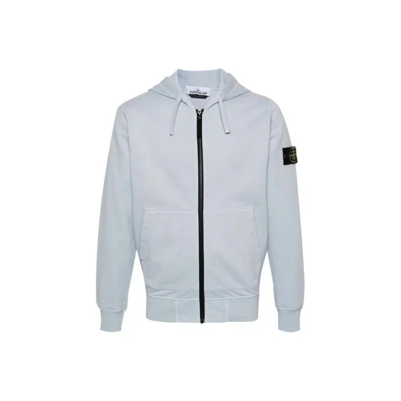 STONE ISLAND Sweatshirt Unisex Ice Frost Blue-0