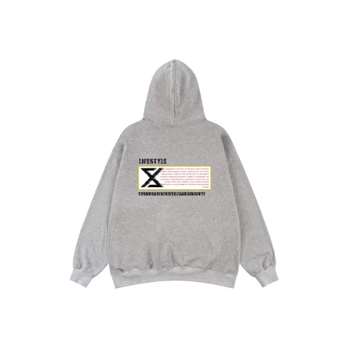XINYINSU Sweatshirt Unisex Gray