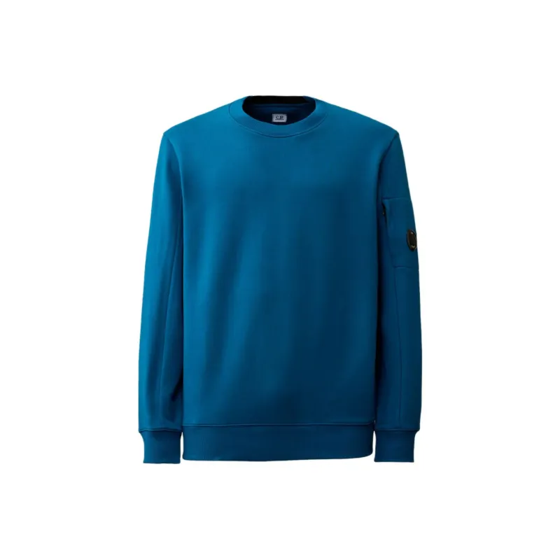 C.P.Company Diagonal Raised Fleece Crew Neck Sweatshirt-0