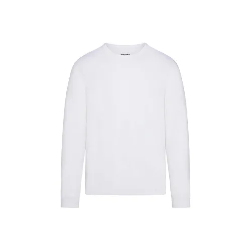 SKIMS MENS CLASSIC LONG SLEEVE T SHIRT T Shirt Men's CHALK/Chalk
