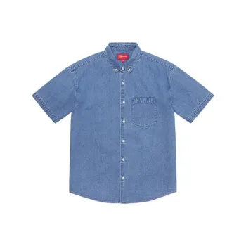 Supreme Embossed Denim S/S Shirt