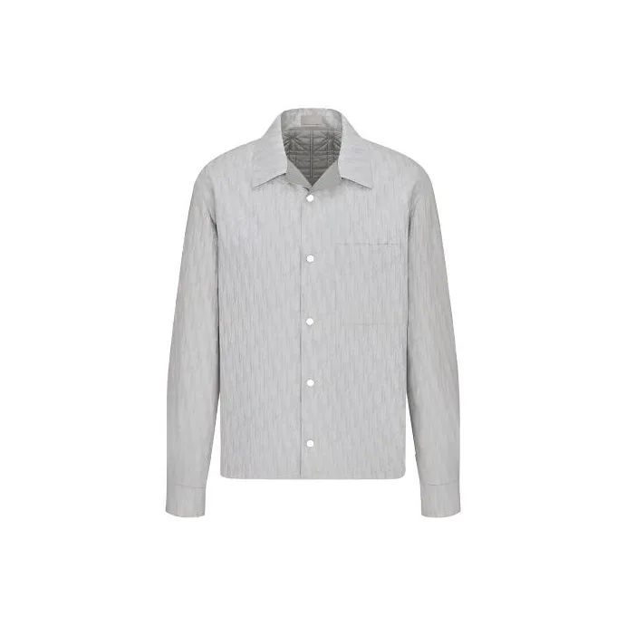 DIOR Oblique Flannel Overshirt-0
