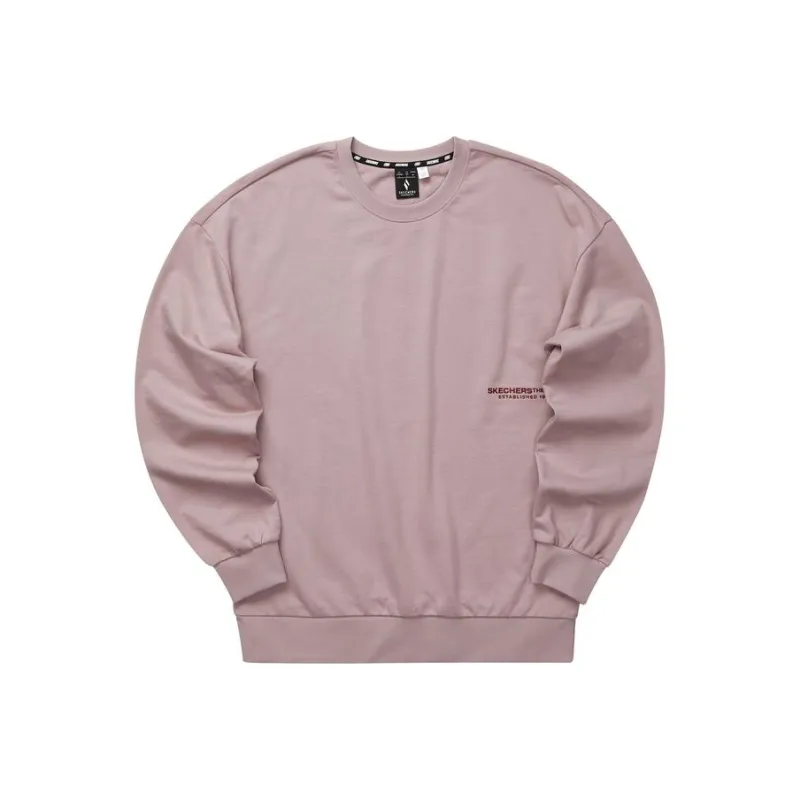 Skechers Sweatshirt Unisex Wooden Rose Pink-0