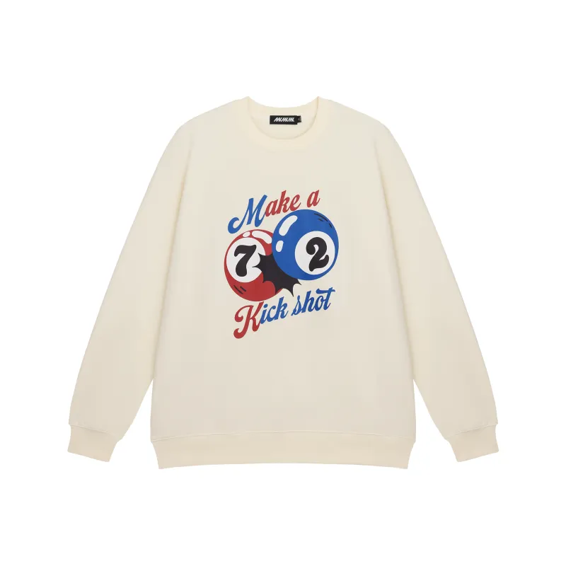 MK MONKEY KING Sweatshirt Unisex Apricot-0
