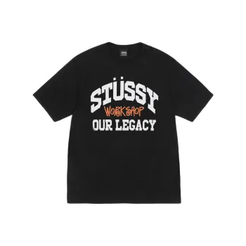 Stussy X Our Legacy Work Shop Collegiate Pigment Dyed Tee