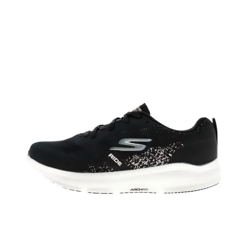 Skechers GORUN RIDE X Low Top Running Shoes Men's Black-0