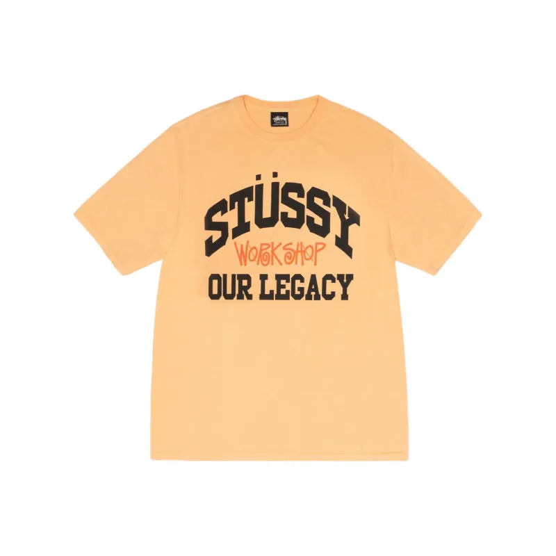 Stussy X Our Legacy Work Shop Collegiate Pigment Dyed Tee-6