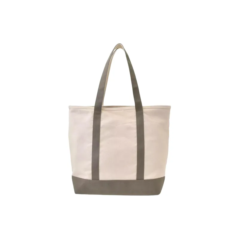 Disney Cotton Tote Bag, Shopping Bag, Shoulder Bag Women's Beige & Green-2