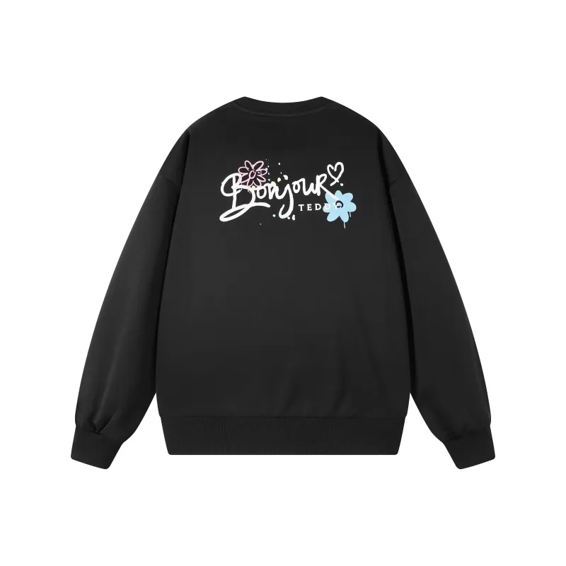 Teddy Bear Collection Parisian Teddy Series Sweatshirt Unisex-0