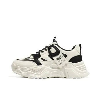 RENBEN Slip Resistant And Abrasion Resistant Coverage Low Top Chunky Sneakers Women's