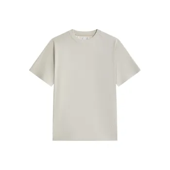 ZIOZIA x TONGQINNANZHUANG Summer T Shirt Men's Light Khaki