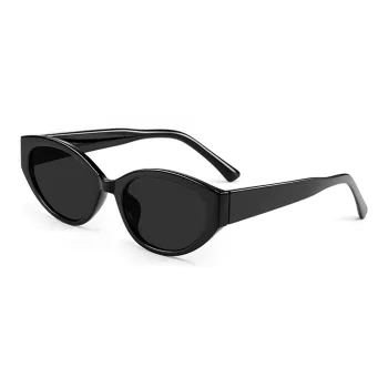Wood Premium PC Cat Eye Sunglasses Women's