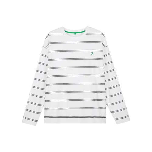 ACMEITEM T Shirt Unisex Kohlrabi White Stripes