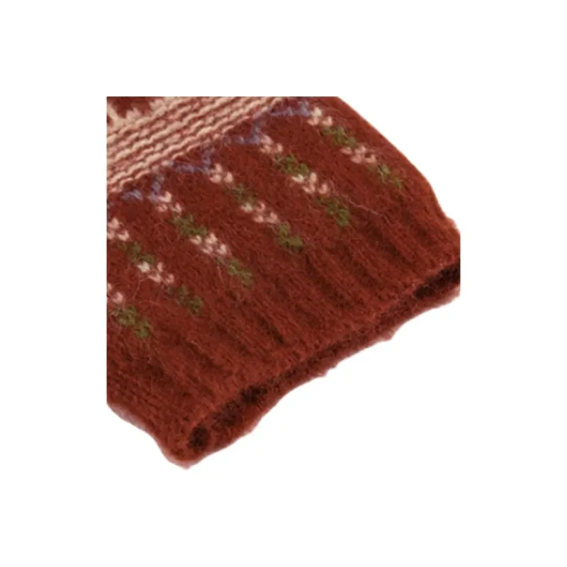 Omont Knitwear Women's Vintage Red-2