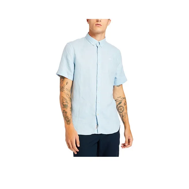 Timberland Shirt Men's Sky Blue-0