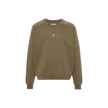 Vivienne Westwood Orb Embroidered Crewneck Sweatshirt