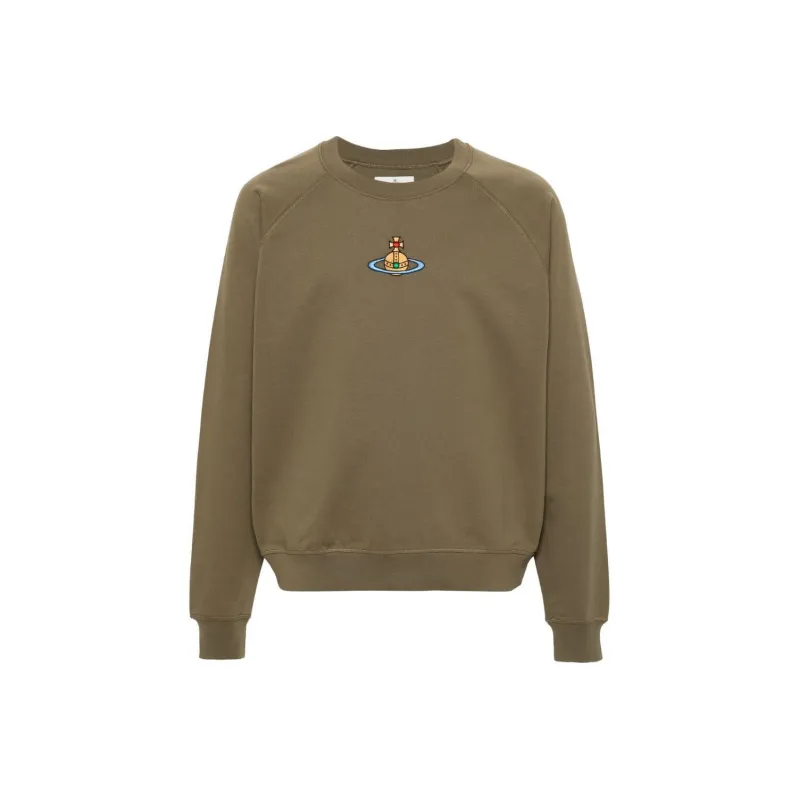 Vivienne Westwood Orb Embroidered Crewneck Sweatshirt-0