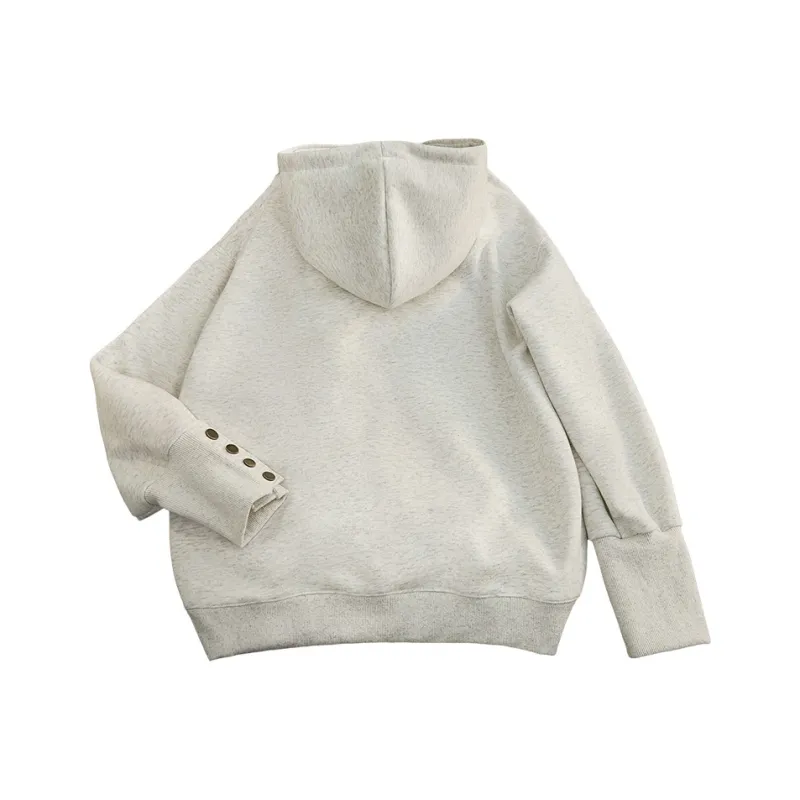 Cypress House Sweatshirt Women's Gray White-1